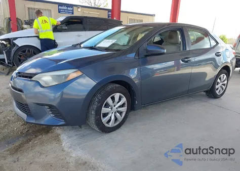 2016 Toyota Corolla Le из США, поврежденный, VIN 2T1BURHE6GC612110